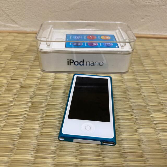 オーディオ機器iPod nano 16GB blue