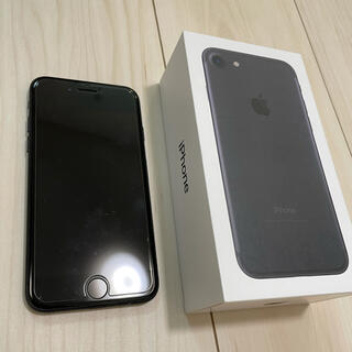 アップル(Apple)のiPhone7 ブラック　128GB(その他)