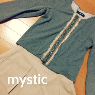 ミスティック(mystic)のmystic カーディガン(カーディガン)