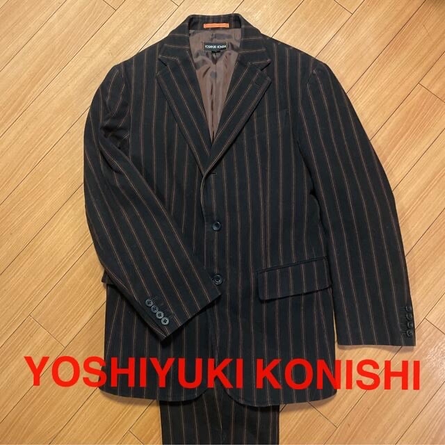 YOSHIYUKI KONISHI(ヨシユキコニシ)の［YOSHIYUKI KONISHIN］スーツ メンズのスーツ(セットアップ)の商品写真