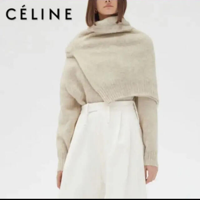 celine(セリーヌ)のCeline 2 in 1 ニット レディースのトップス(ニット/セーター)の商品写真