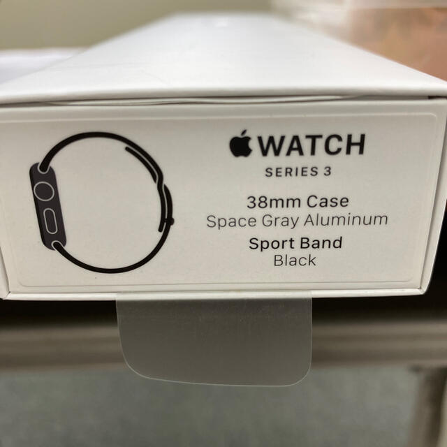 Apple Watch(アップルウォッチ)のApple watch series3 38mm  スマホ/家電/カメラのスマホアクセサリー(その他)の商品写真