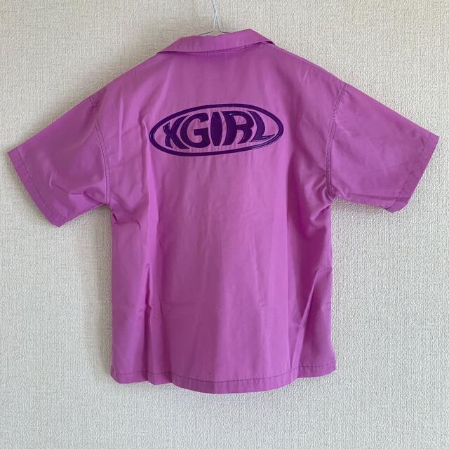 X-girl(エックスガール)のX-girl 半袖　羽織　 レディースのトップス(Tシャツ(半袖/袖なし))の商品写真
