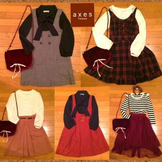 アクシーズファム(axes femme)の【かなもちゃん 様♡専用】クラシカルガーリー♡秋冬物10点まとめ売り+.＊(セット/コーデ)