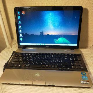 エヌイーシー(NEC)のたぬき様【中古】NEC LaVie LS550/E・高速SSD256GB/ノート(ノートPC)