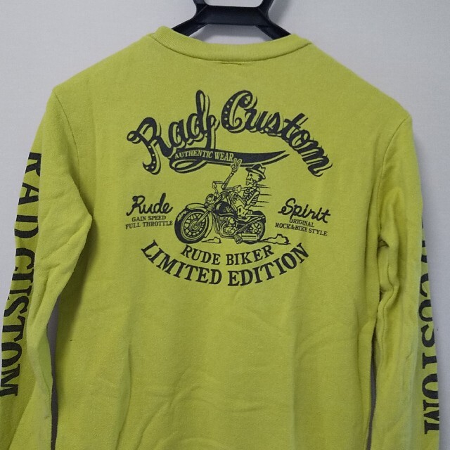 RAD CUSTOM(ラッドカスタム)のRADCUSTOM 150cm ﾄﾚｰﾅｰ キッズ/ベビー/マタニティのキッズ服男の子用(90cm~)(Tシャツ/カットソー)の商品写真
