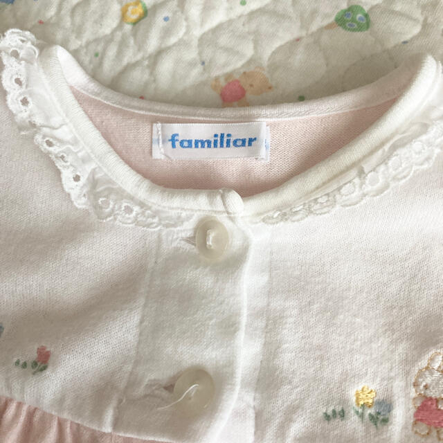 familiar(ファミリア)のfamiliar（ファミリア）50、60 色々　まとめ売り　ロンパース　 キッズ/ベビー/マタニティのベビー服(~85cm)(ロンパース)の商品写真