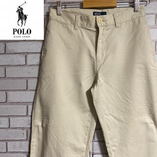 ポロラルフローレン(POLO RALPH LAUREN)の90s 古着 ポロ ラルフローレン クラシックチノ チノパン コットンパンツ(チノパン)