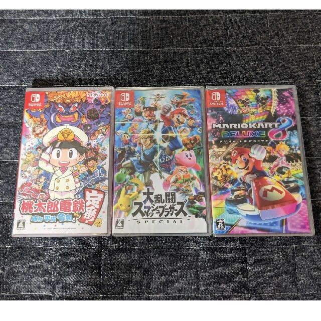 マリオカート8 デラックス 大乱闘スマッシュブラザーズ 桃太郎電鉄