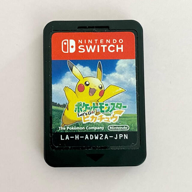 ポケモン(ポケモン)のポケットモンスター　レッツゴーピカチュウ　ニンテンドースイッチソフト　ケース無し エンタメ/ホビーのゲームソフト/ゲーム機本体(家庭用ゲームソフト)の商品写真