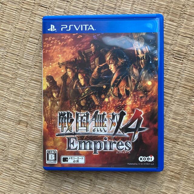 PlayStation Vita(プレイステーションヴィータ)の戦国無双4 Empires（エンパイアーズ） Vita エンタメ/ホビーのゲームソフト/ゲーム機本体(携帯用ゲームソフト)の商品写真