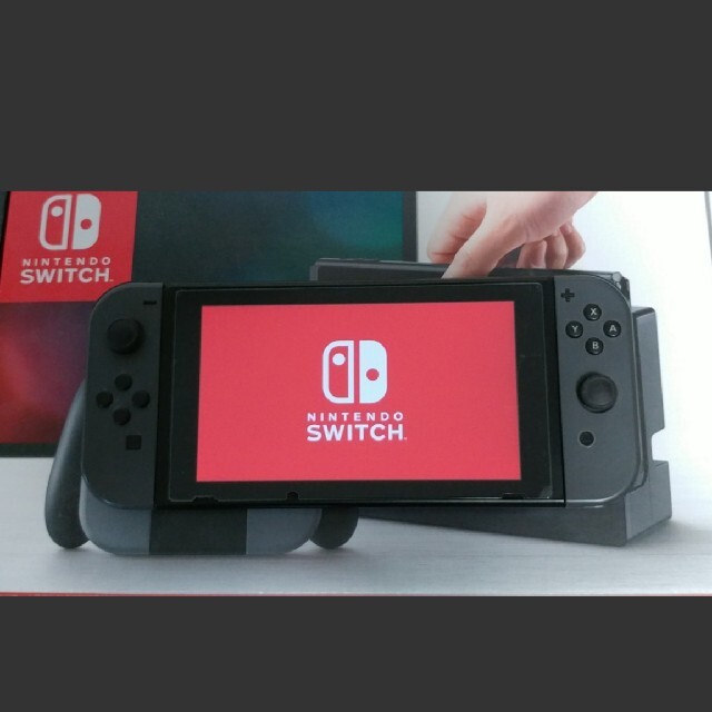 スイッチ　switch　本体　未対策機　新品コントローラー付ゲームソフト/ゲーム機本体