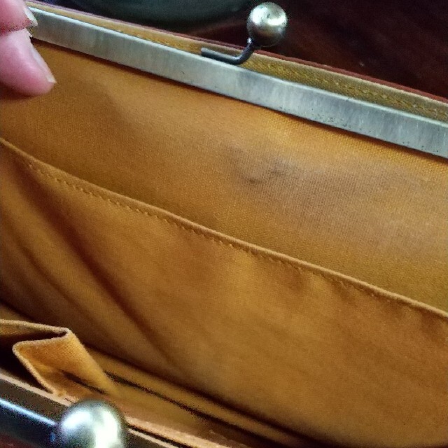 CLEDRAN(クレドラン)の専用✾クレドラン✾本革コンパクトがま口ショルダー、お財布ショルダー レディースのバッグ(ショルダーバッグ)の商品写真