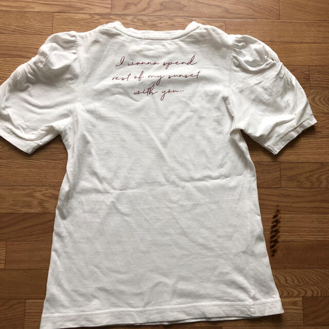 SNIDEL(スナイデル)のherlipto twisted sleeve tee レディースのトップス(Tシャツ(半袖/袖なし))の商品写真