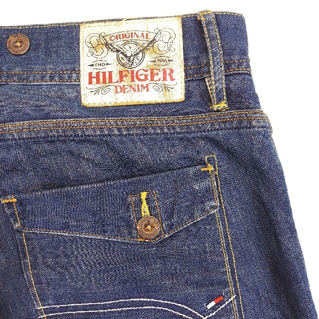 TOMMY HILFIGER(トミーヒルフィガー)のTOMMY HILFIGER ユーズド加工 デニム パンツ 79423 メンズのパンツ(デニム/ジーンズ)の商品写真