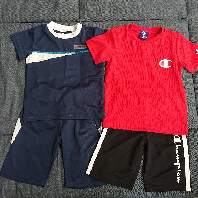 Champion(チャンピオン)の男の子上下2点set キッズ/ベビー/マタニティのキッズ服男の子用(90cm~)(Tシャツ/カットソー)の商品写真