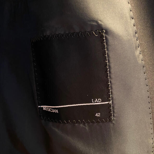 LAD MUSICIAN(ラッドミュージシャン)のLAD MUSICIAN 17aw ダブルブレスジャケット メンズのジャケット/アウター(チェスターコート)の商品写真