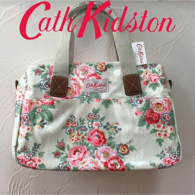 Cath Kidston(キャスキッドソン)の新品 キャスキッドソン ジップアップハンドバッグ キャンディーフラワーストーン レディースのバッグ(ハンドバッグ)の商品写真