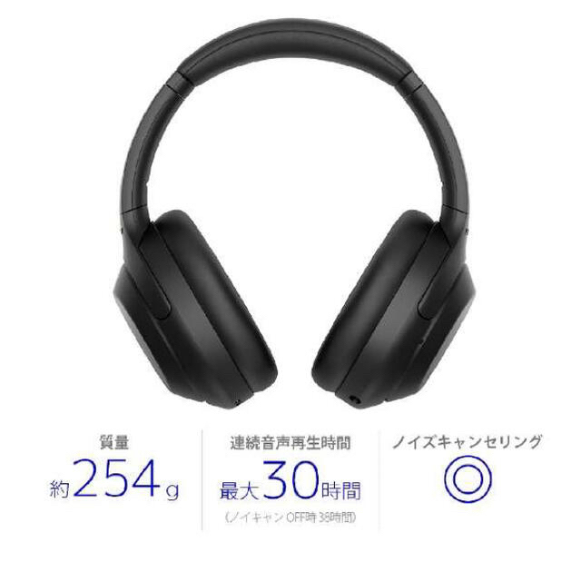 SONY ソニー ワイヤレスヘッドホン WH-1000XM4 ブラック