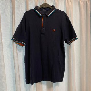 フレッドペリー(FRED PERRY)のFred Perry ポロシャツ ワンポイント刺繍 ネイビー(ポロシャツ)