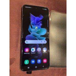 サムスン(SAMSUNG)のGalaxy Z flip 3 5G SM-F711B ラベンダー(スマートフォン本体)