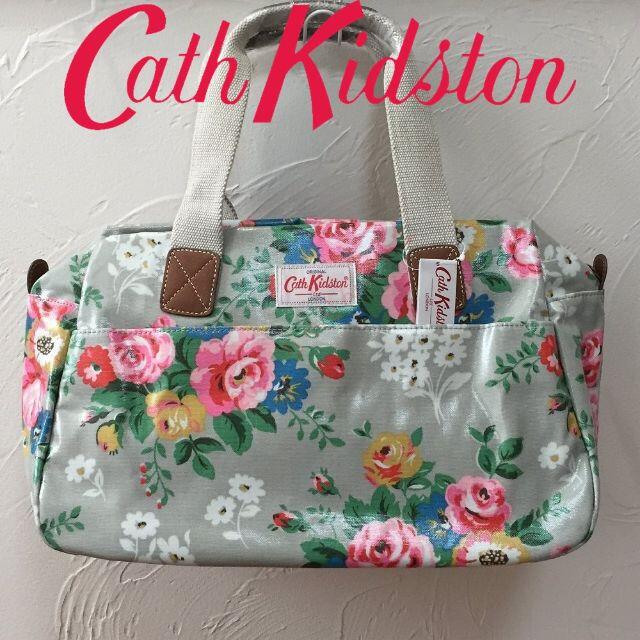 Cath Kidston(キャスキッドソン)の新品 キャスキッドソン ジップアップハンドバッグ ローズバンチストーン レディースのバッグ(ハンドバッグ)の商品写真