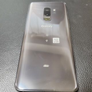 ギャラクシー(Galaxy)のGALAXY S9+ (プラス） チタニウムグレー SIMロック解除済み au版(スマートフォン本体)