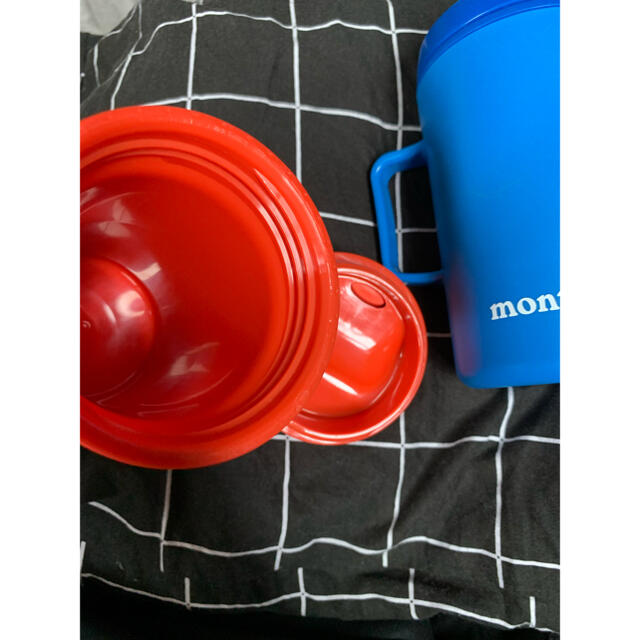 mont bell(モンベル)のモンベルサーモマグ330青、オレンジセット インテリア/住まい/日用品のキッチン/食器(タンブラー)の商品写真