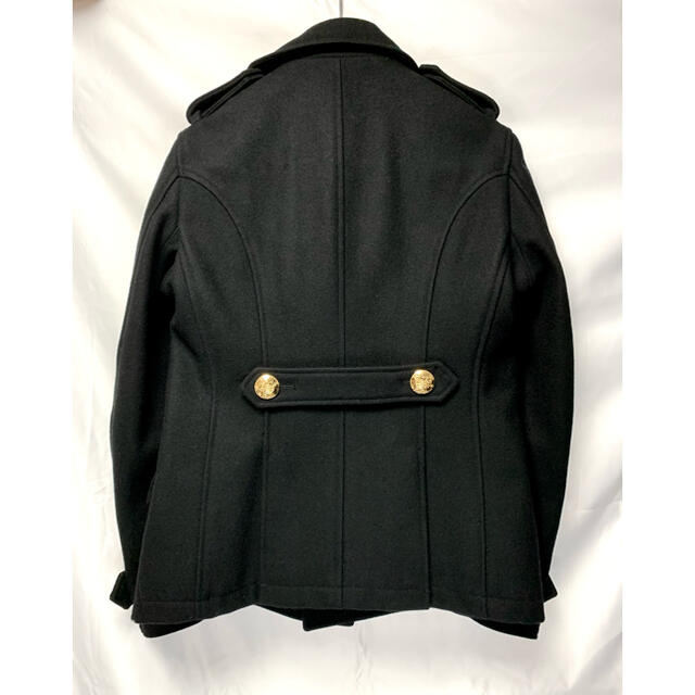 DRESSCAMP(ドレスキャンプ)の未使用 DRESS CAMP ブラック ゴールドボタン Pコート ピーコート メンズのジャケット/アウター(ピーコート)の商品写真