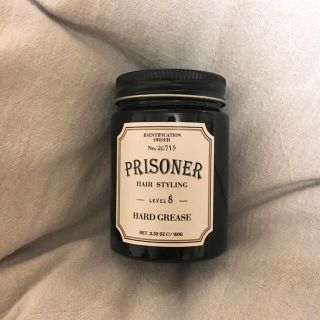 《新品》PRISONER/プリズナー　ハードグリース(ヘアムース/ヘアジェル)