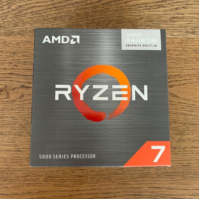 PC/タブレットAMD Ryzen 7 5700G 新品 個人輸入 送料込み