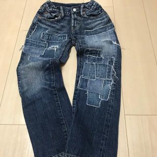 デニムダンガリー(DENIM DUNGAREE)のデニムアンドダンガリー  パッチデニム　130(パンツ/スパッツ)