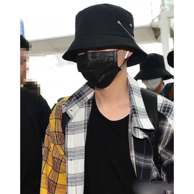 [SALE]帽子 バケットハット　韓国アイドル着用　BTS ユニセックス ジヨン メンズの帽子(ハット)の商品写真