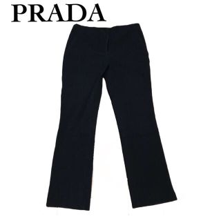 プラダ(PRADA)のMerci様取置き　2点セットプラダ　デニム　シャツストレッチパンツ　裾スリット(デニム/ジーンズ)