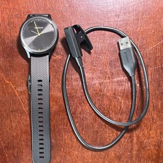 ガーミン(GARMIN)のgarmin vivomoveHR Sport Black(腕時計(デジタル))