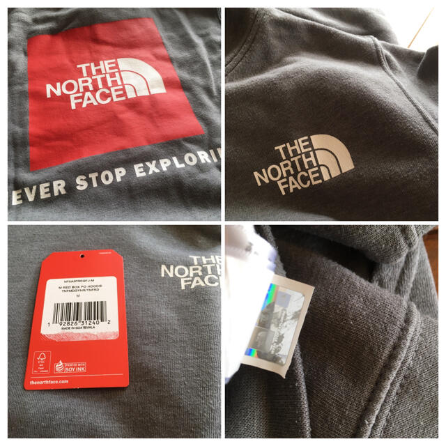 THE NORTH FACE(ザノースフェイス)のノースフェイス パーカー　メンズ　正規店　M バックプリント　ロゴ　トレーナー メンズのトップス(パーカー)の商品写真