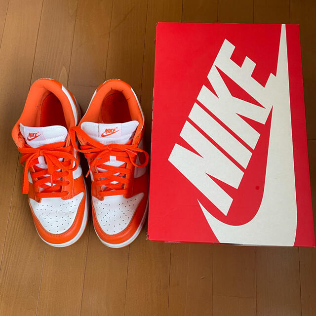 メンズNIKE DUNKLOW ORANGE BLAZE Syracuse 最終値下げ