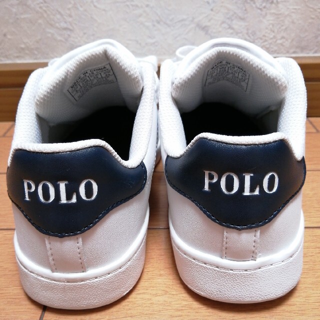 POLO RALPH LAUREN(ポロラルフローレン)の◆ポロラルフローレンスニーカー　ホワイト　23cm◆ レディースの靴/シューズ(スニーカー)の商品写真