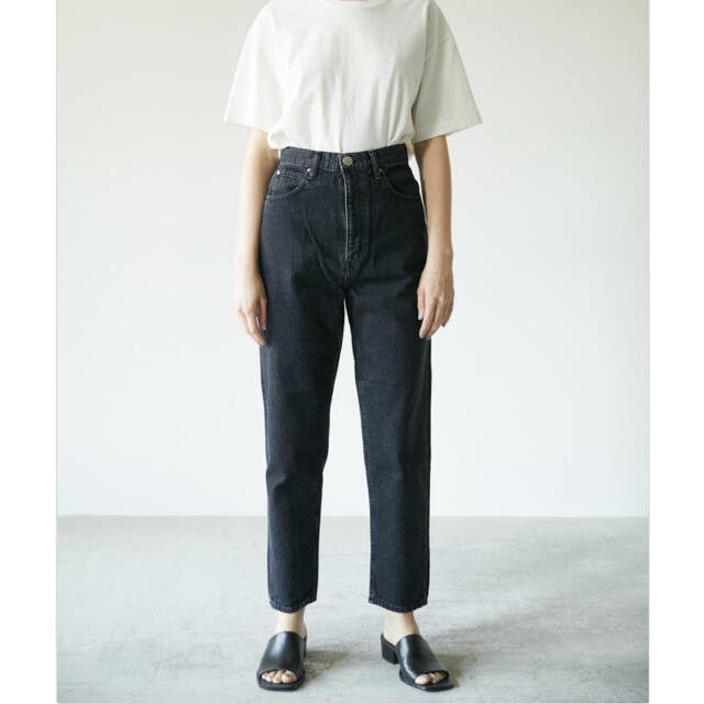 Black by moussy JAVA black denimレディース