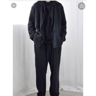 コモリ(COMOLI)のcomoli シルクモッサドローストリングパンツ(スラックス)