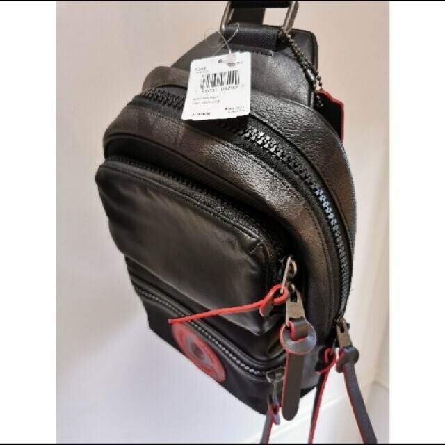 ナルト×コーチCoachライダー パック ウィズ シグネチャー キャンバス メンズのバッグ(ショルダーバッグ)の商品写真