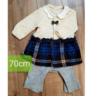 ブランシェス(Branshes)のブランシェス★カバーオール70センチBRANSHES(カバーオール)