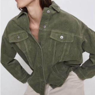 ザラ(ZARA)のZARA コーデュロイジャケット　(ブルゾン)