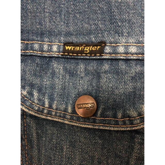 Wrangler(ラングラー)のwrangler デニムベスト ラングラー メンズのトップス(ベスト)の商品写真