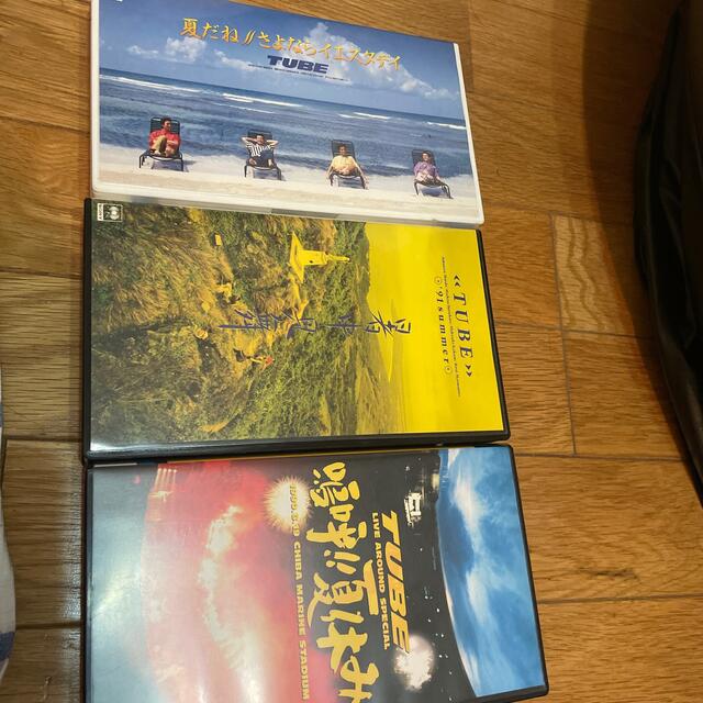 SONY(ソニー)のTUBE VHS ビデオテープ三本セット エンタメ/ホビーのDVD/ブルーレイ(ミュージック)の商品写真