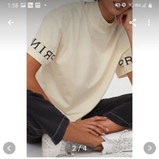 エイチアンドエム(H&M)のH&M×PRINGLE コラボTシャツ(Tシャツ/カットソー(半袖/袖なし))