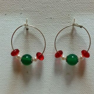 クリスマスカラーピアス(ピアス)