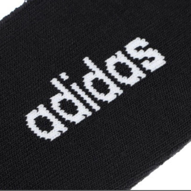 adidas(アディダス)のアディダス adidas ソックス　ブラック　22〜24㎝ レディースのレッグウェア(ソックス)の商品写真