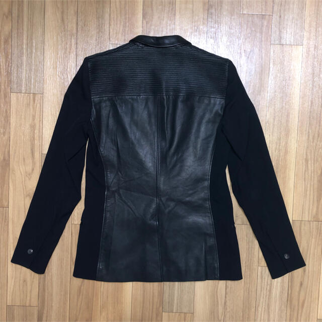 美品★HELMUT LANG レザージャケット ブラック 羊革