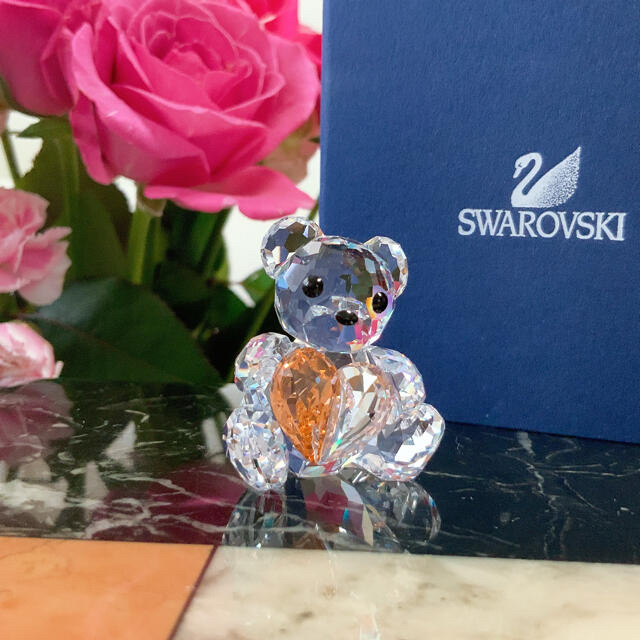 SWAROVSKI(スワロフスキー)の専用ページ　スワロフスキー　くまさん　置物②  クリスベア　限定生産品 インテリア/住まい/日用品のインテリア小物(置物)の商品写真